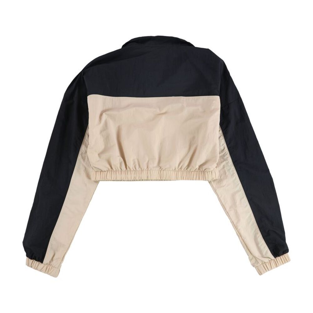 Adidas Womens Colorblock Cropped Jacket, Black, S, DM - Picture 2 of 2
